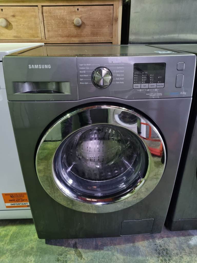 Samsung 8kg washing machine & free delivery warranty