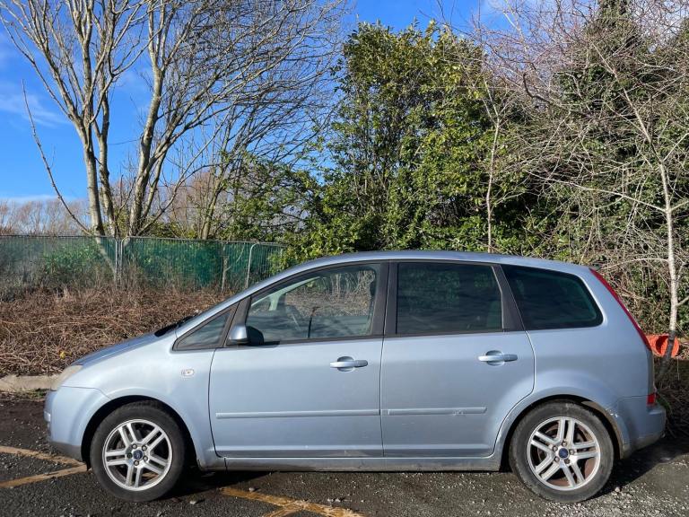 FORD C-MAX 1.8 ZETEC 07 REG BLUE 5 DOOR MPV MOT MAY 2ND 2026 LOW INSURANCE 38+MPG