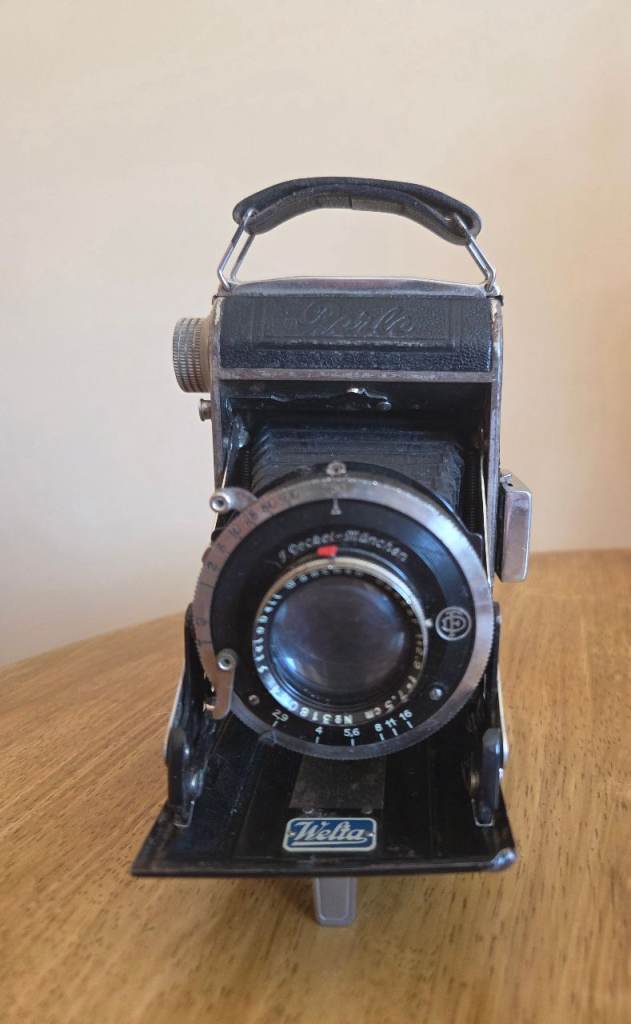 Vintage Zeiss Ikon Nettar Folding Camera - Fair Condition