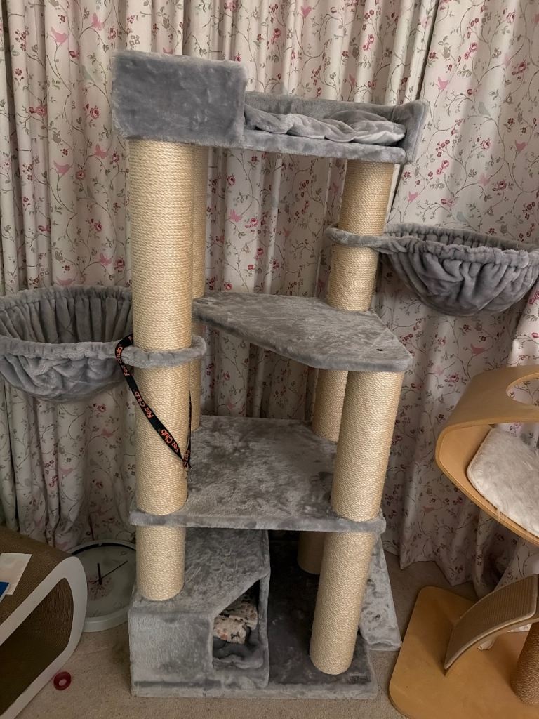Nearly new cat tree for sale
