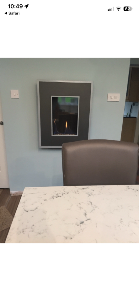 Esse Firewall Series Flueless Catalytic Gas Fireplace Heater