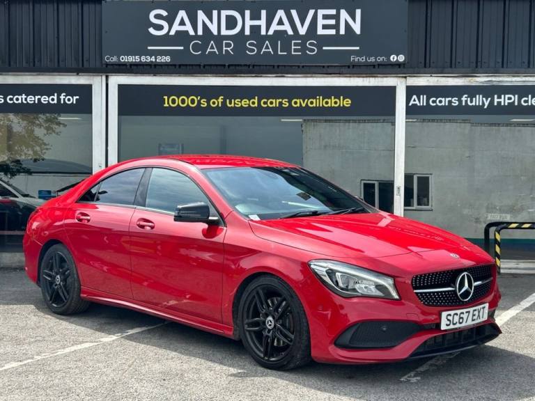 2018 Mercedes-Benz CLA 2.1 CLA220d AMG Line Coupe 4dr Diesel 7G-DCT Euro 6 (s/s) (177 ps) Saloon ...