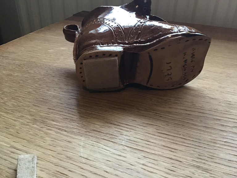 Pottery boot