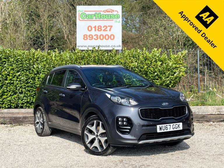 2017 67 KIA SPORTAGE 1.6 T-GDI GT-LINE SUV 5DR PETROL MANUAL EURO 6
