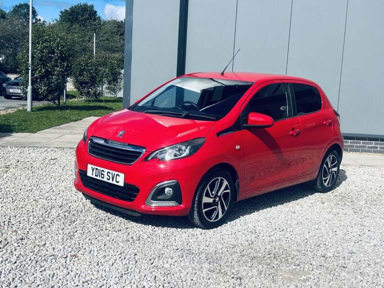 2016 Peugeot 108 1.2 PureTech Allure 5dr HATCHBACK PETROL Manual