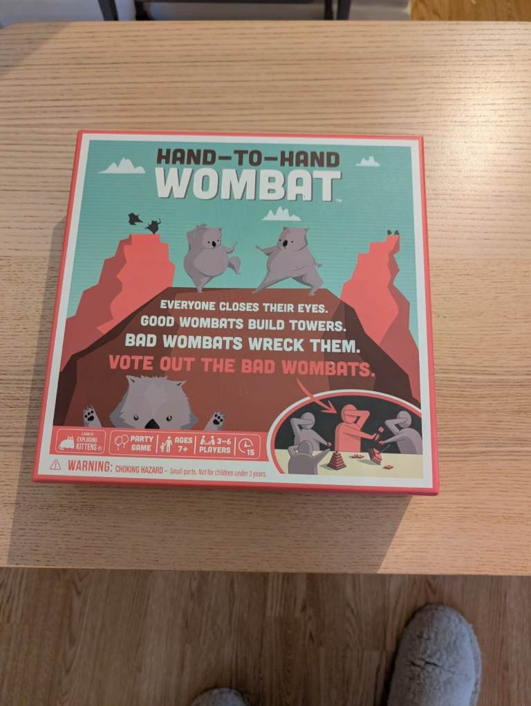Hand to Hand Wombat Board Game