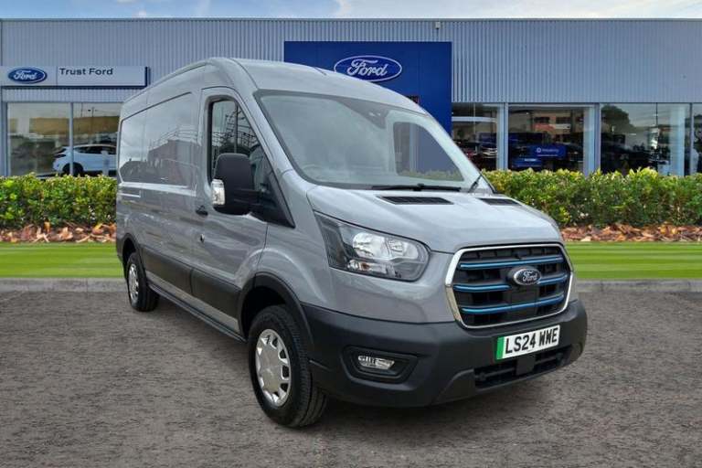 2024 Ford E-Transit 350 Trend AUTO L2 H2 MWB Medium Roof RWD 135kW 68kWh Automatic Panel Van Elec...