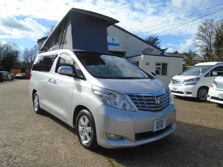 2010 TOYOTA ALPHARD CAMPER VAN,MOTORHOME,~OFF GRID SOLAR~FRIDGE/FREEZER~ULEZ 