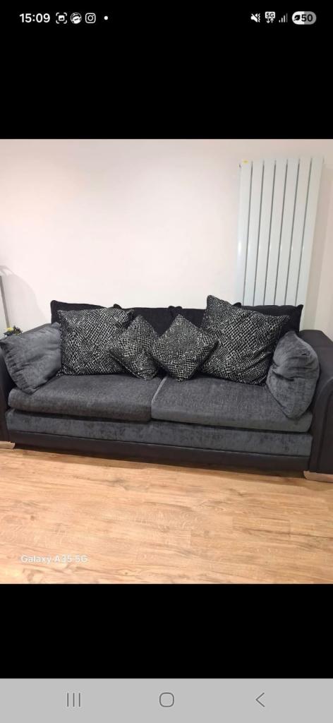 DFS Arianna Sofa Set – Curved Sofa & 4 Seater