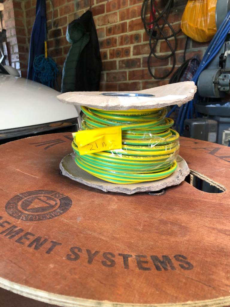 21Meters of 10mm Earthing Cable