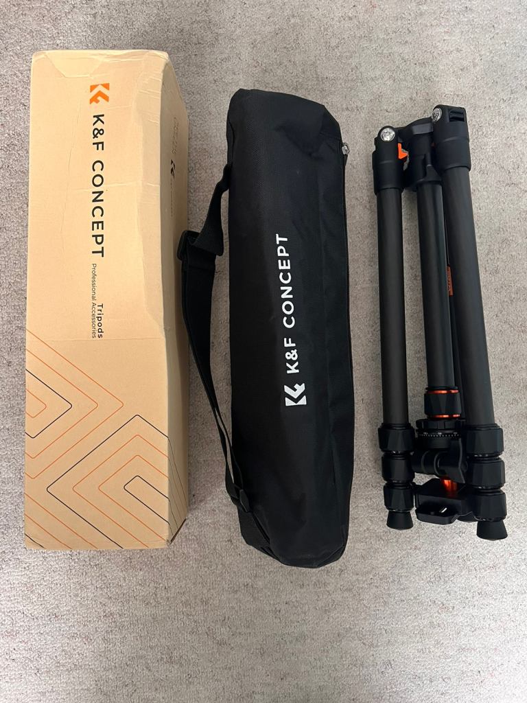 Carbon Fiber Travel Tripod 64"/1.6m