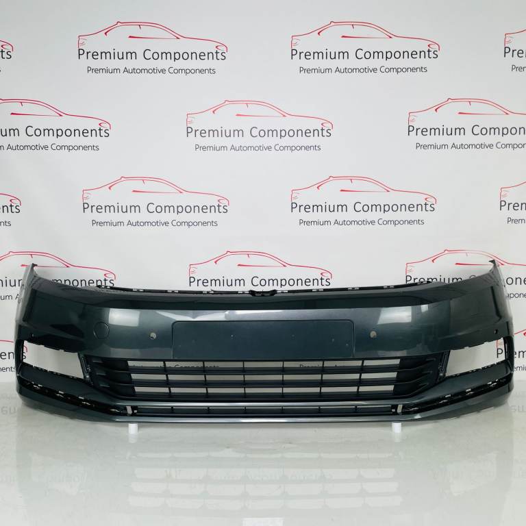 VW Touran Front Bumper Mk2 Highline Genuine Grey 5ta807221al | 2015-2021 [Bf24]