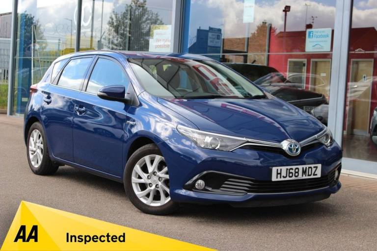 2018 68 TOYOTA AURIS 1.8 VVT-H ICON TECH HATCHBACK 5DR PETROL HYBRID CVT EURO 6