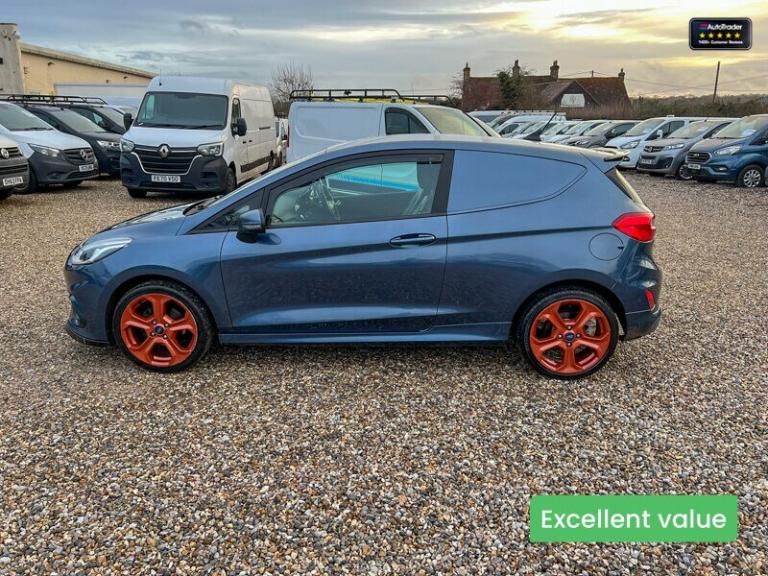 2019 Ford Fiesta SWB L1H1 Low Roof Sport Air Con Alloys Nav EURO 6 NO VAT Car derived van Diesel ...