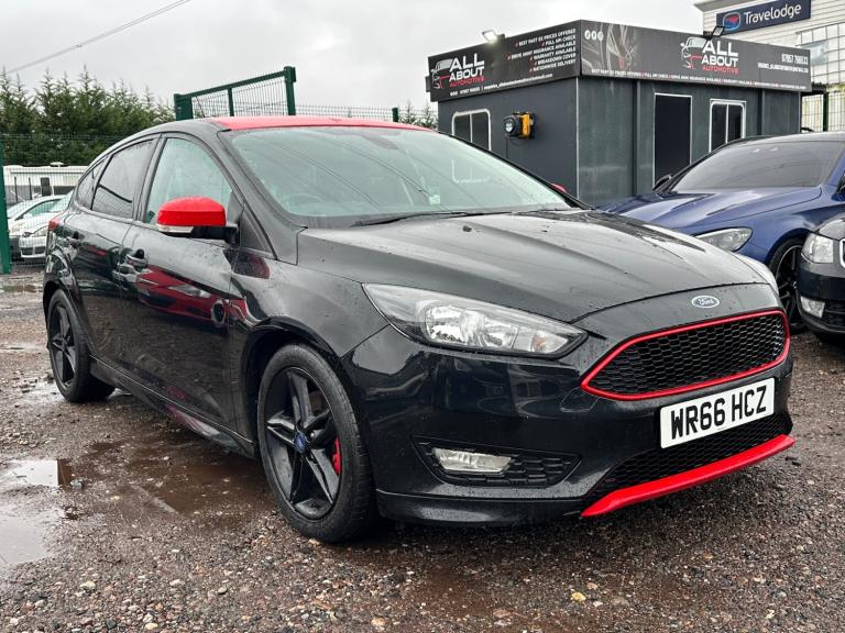 2016 Ford Focus 1.5 EcoBoost 182 Zetec S Black 5dr HATCHBACK Petrol Manual