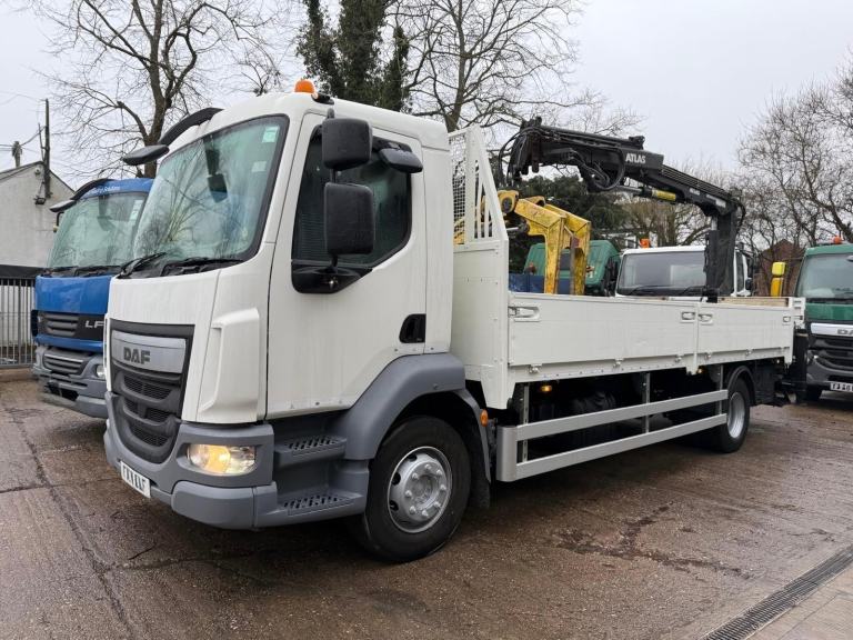2014 DAF LF 55.220 DROPSIDE 15T WITH ATLAS 92.2 CRANE 