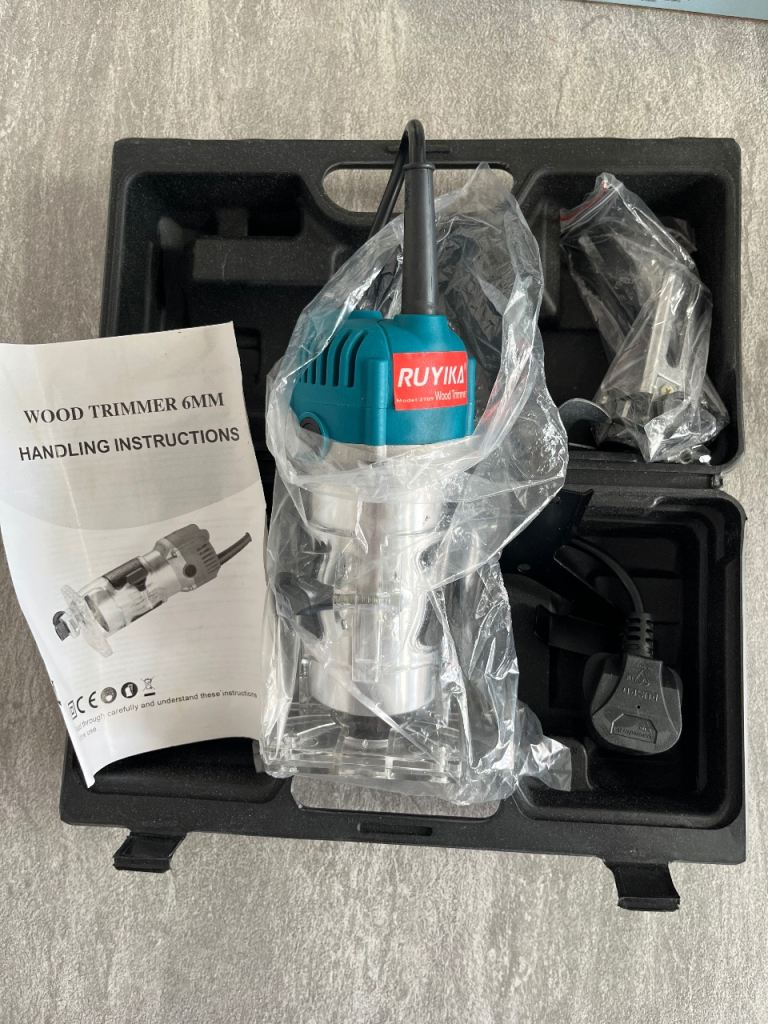 RUYIKE Wood Trimmer 6MM Router – Brand New in Case