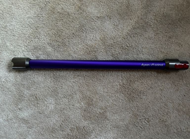 Hand held dyson hoover pipe 
