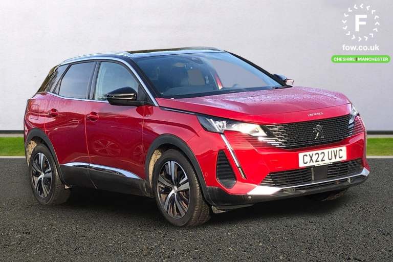 2022 Peugeot 3008 1.2 PureTech GT 5dr Hatchback Manual
