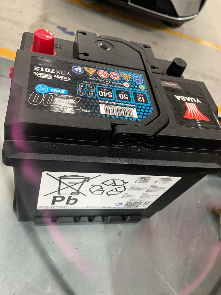 Brand new 12v stop start battery 