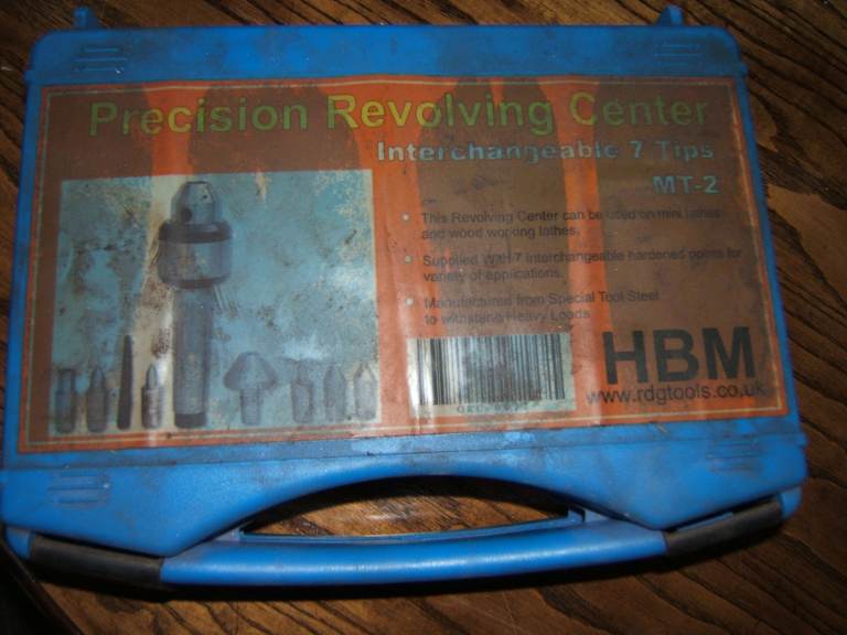 HBM Precision Revolving Center MT-2 with Interchangeable Tips