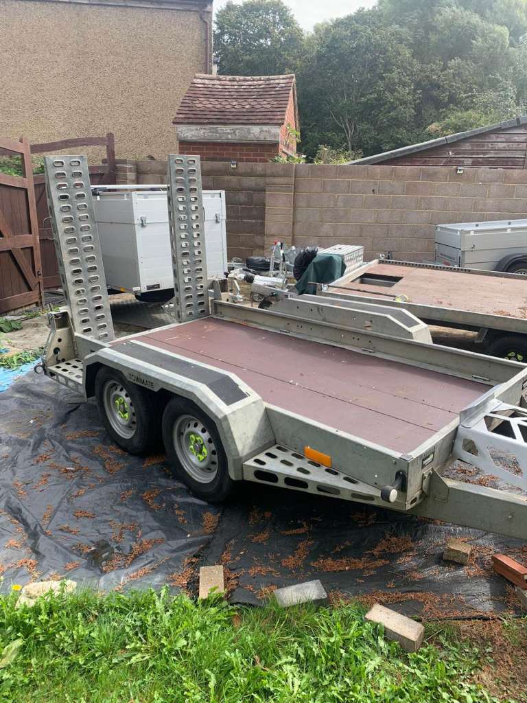 Plant Trailer Hire 2.7T also Car Transporter, Bike Trailer available