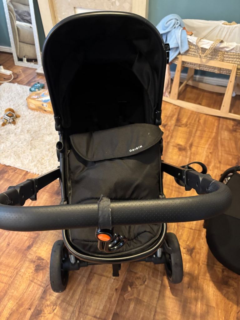 Origin pushchair travel system 