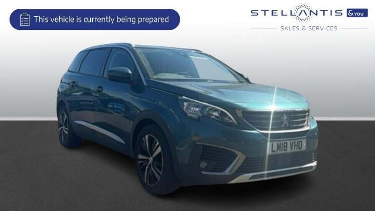 2018 Peugeot 5008 1.2 PureTech Allure SUV 5dr Petrol Manual Euro 6 (s/s) (130 ps) SUV Petrol Manual