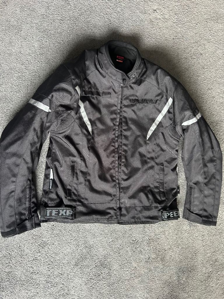 Waterproof textile motorbike jacket 
