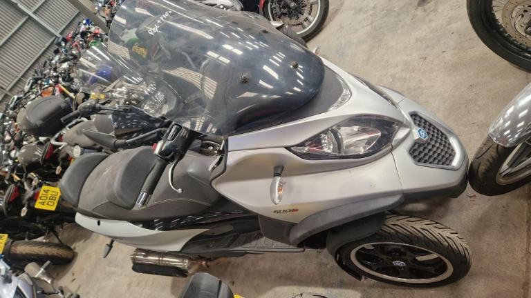 2016 16 PIAGGIO MP3 500 LT SPORT THREE WHEELER TRICYCLE CVT AUTO 41Ps 25k MILES