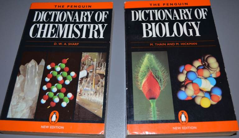 Chemistry and Biology Dictionary Books/book – post or collect