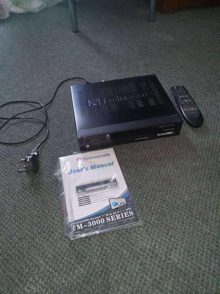 Technomate TM-3300 2CA Satellite Reciever Black