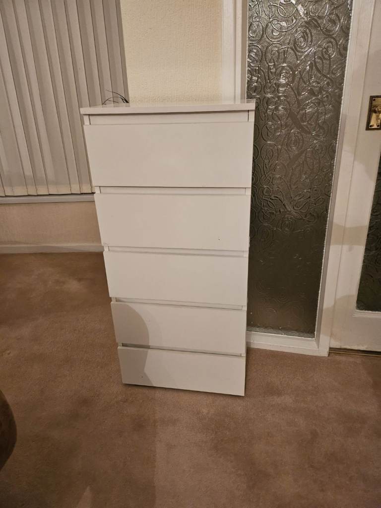 image for white chest draws