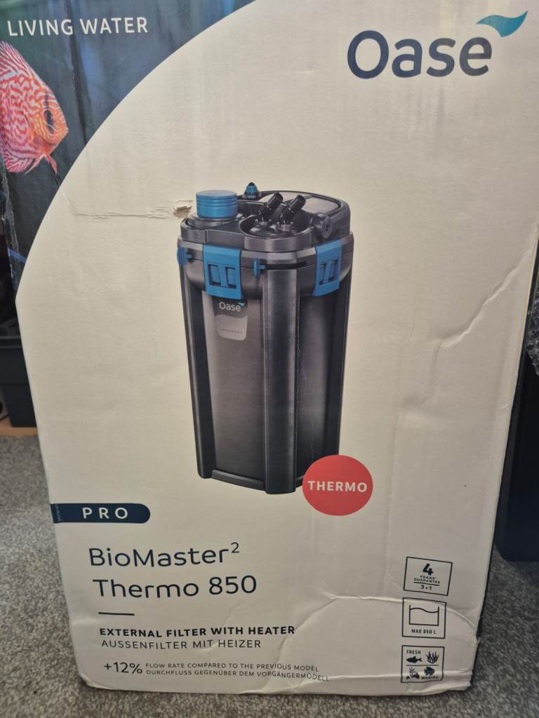 Oase Biomaster2 Thermo 850 External Filter with Heater