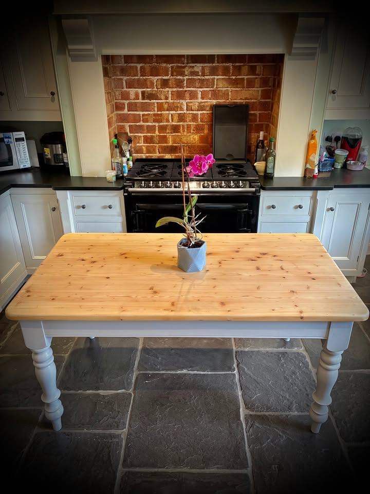 Pine Farmhouse Table