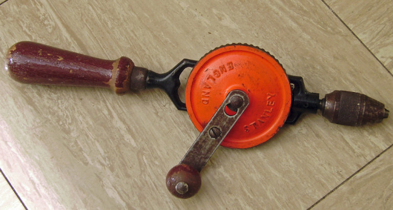 Vintage Stanley hand drill