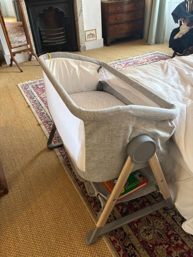 Mamas and Papas bedside cot