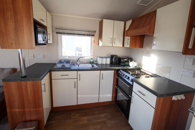 Willerby Caledonia 2017 static caravan sited at Seaview Park, Whitstable, Kent