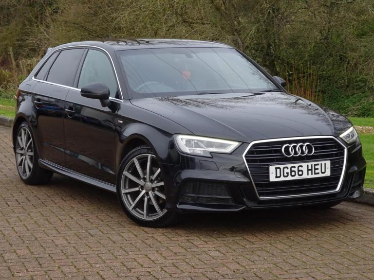 2016 Audi A3 1.4 TFSI CoD S line Sportback Euro 6 (s/s) 5dr HATCHBACK Petrol Manual