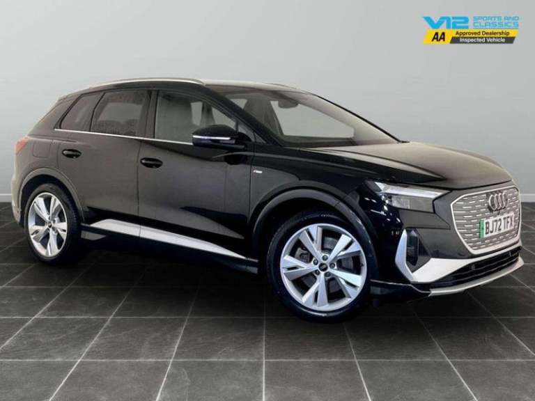 2022 Audi Q4 e-tron 40 S line Auto 5dr 82kWh Automatic SUV Electric Automatic