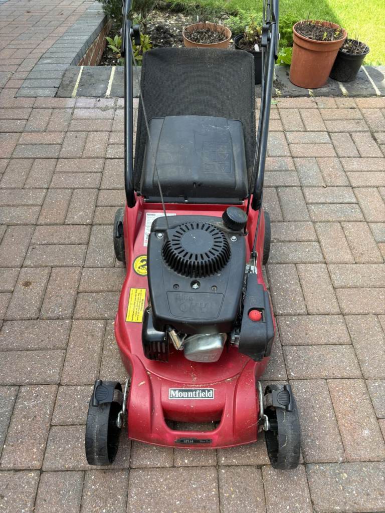 A pair of lawnmowers going cheap 