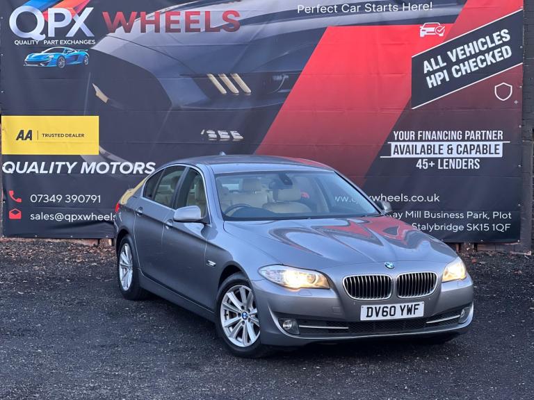2010 BMW 5 Series 2.0 520d SE Steptronic Euro 5 4dr SALOON Diesel Automatic