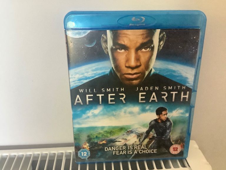 After Earth on blu-ray