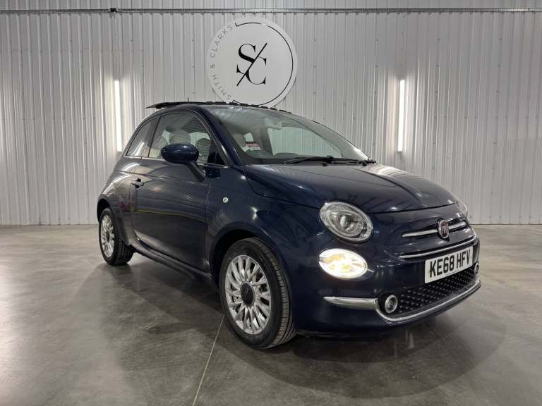 2019 Fiat 500 1.2 Lounge 3dr HATCHBACK PETROL Manual