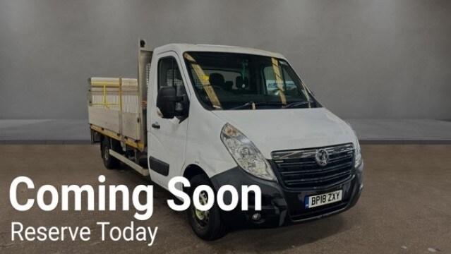 VAUXHALL MOVANO Dropside 2.3 CDTi 3500 Bi Turbo 2018