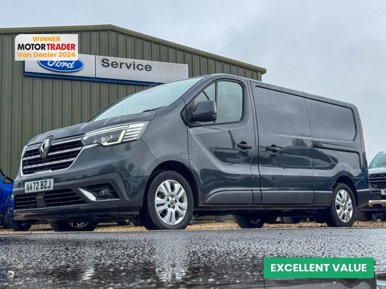 2022 Renault Trafic LWB L2H1 Ll30 Sport Dci Air Con Navigation Sensors EURO 6 Panel Van Diesel Ma...