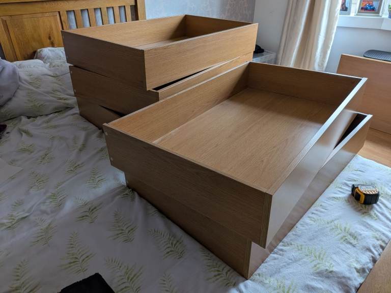 5 Individual drawers for IKEA pax unit