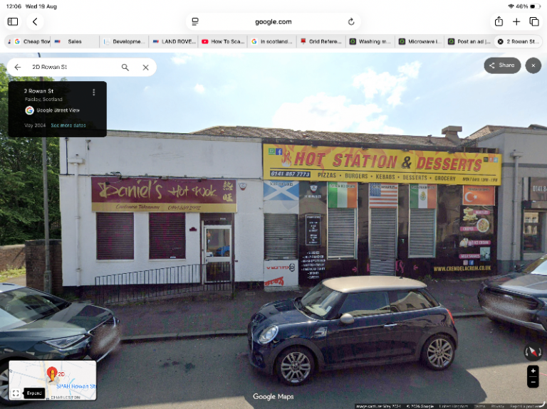 Shop available with hot food  permission