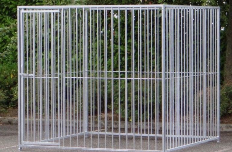 METAL GALVANISED DOG RUN X4 PANELS