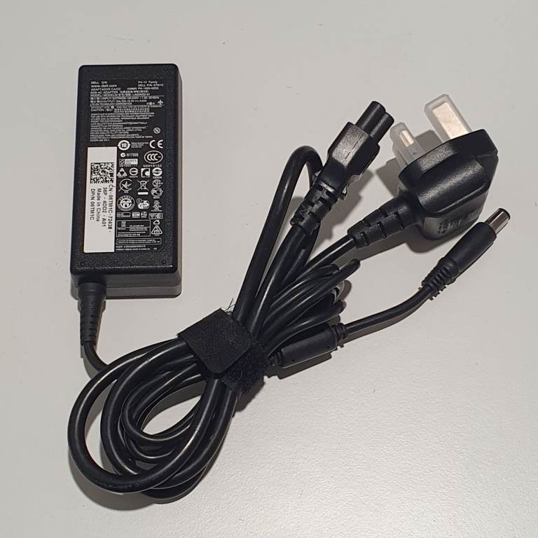 DELL genuine 65W PA-12 OEM adapter charger + POWER LEAD LA65NS2-01 PA-1650-02D2 